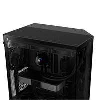 GABINETE NZXT H6 FLOW /  VIDRIO TEMPLADO / BLANCO / ATX, MICRO-ATX, MINI-ITX /  MID TOWER / GAMER