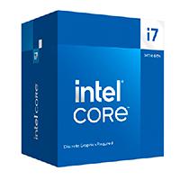 PROCESADOR INTEL CORE I7-14700F S-1700 14A GEN  / HASTA 5.4 GHZ  / CACHE 33MB  / 20 CORES (8P+12E)  / SIN GRAFICOS  / CON DISIPADOR  / COMPUTO MEDIO